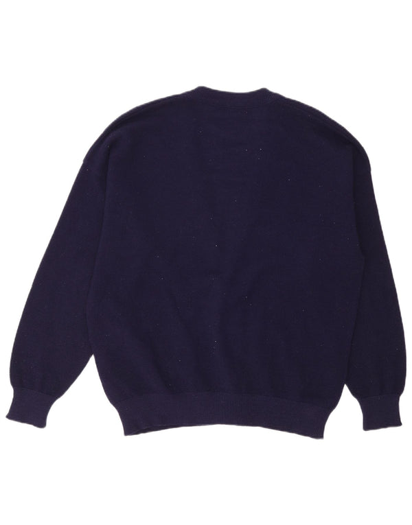 Ανδρική ζακέτα Lacoste, νούμερο 6 XL, μπλε μαλλί