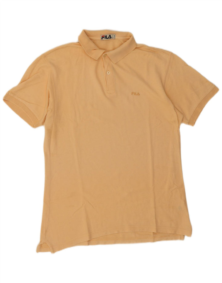 Fila Herre Polo Shirt IT 46 Lille Orange