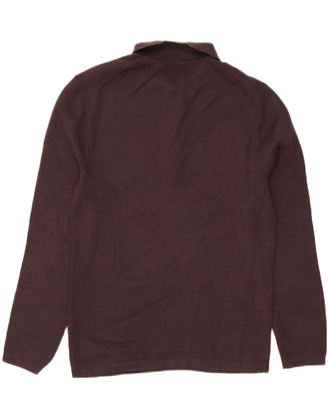 Maglione Zara da uomo con collo alto, grande, marrone