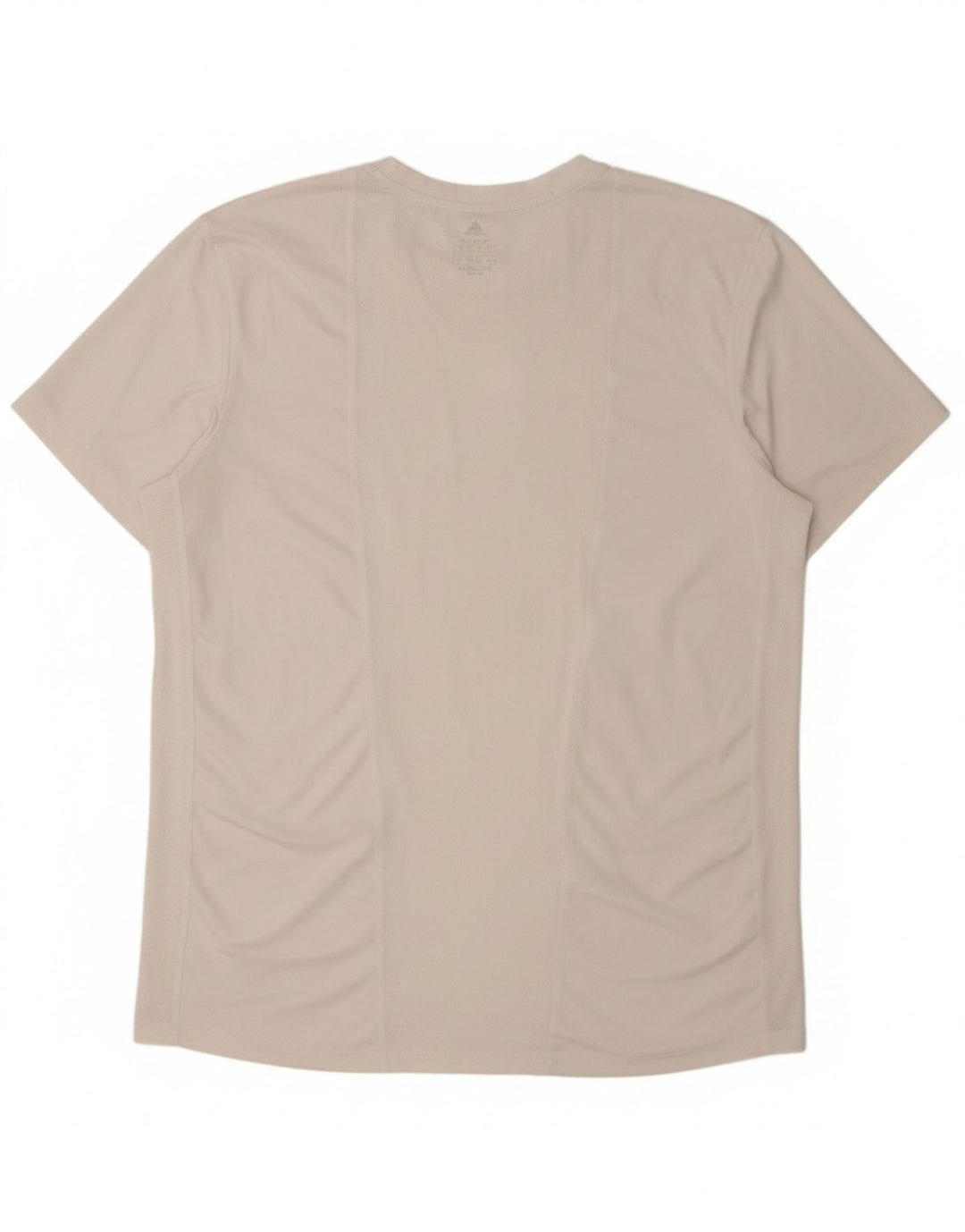 ADIDAS Mens T-Shirt Top 2XL White Polyester