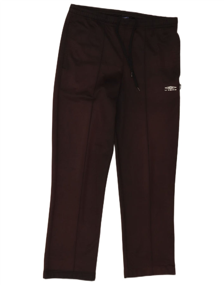 Umbro Mens Tracksuit Trousers Small  Black Polyester