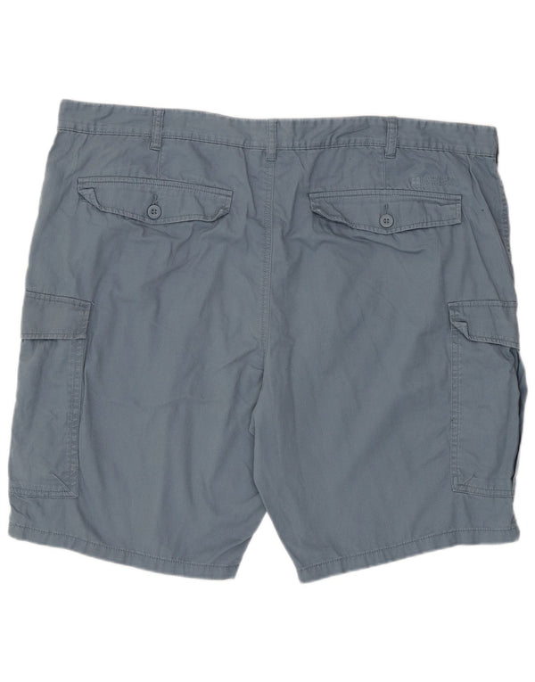 Mountain Warehouse Herre Cargo Shorts W44 2XL Blå Bomuld