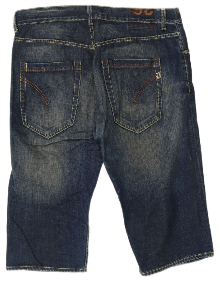 Dondup Herre Denim Shorts W36 Stor Blå Bomuld