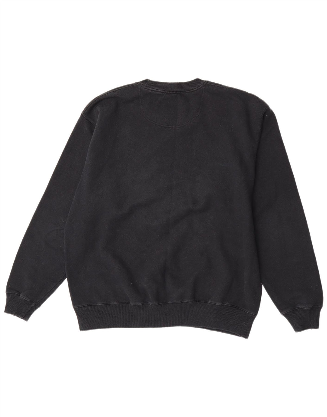 Felpa da uomo Champion Maglione grande in cotone nero