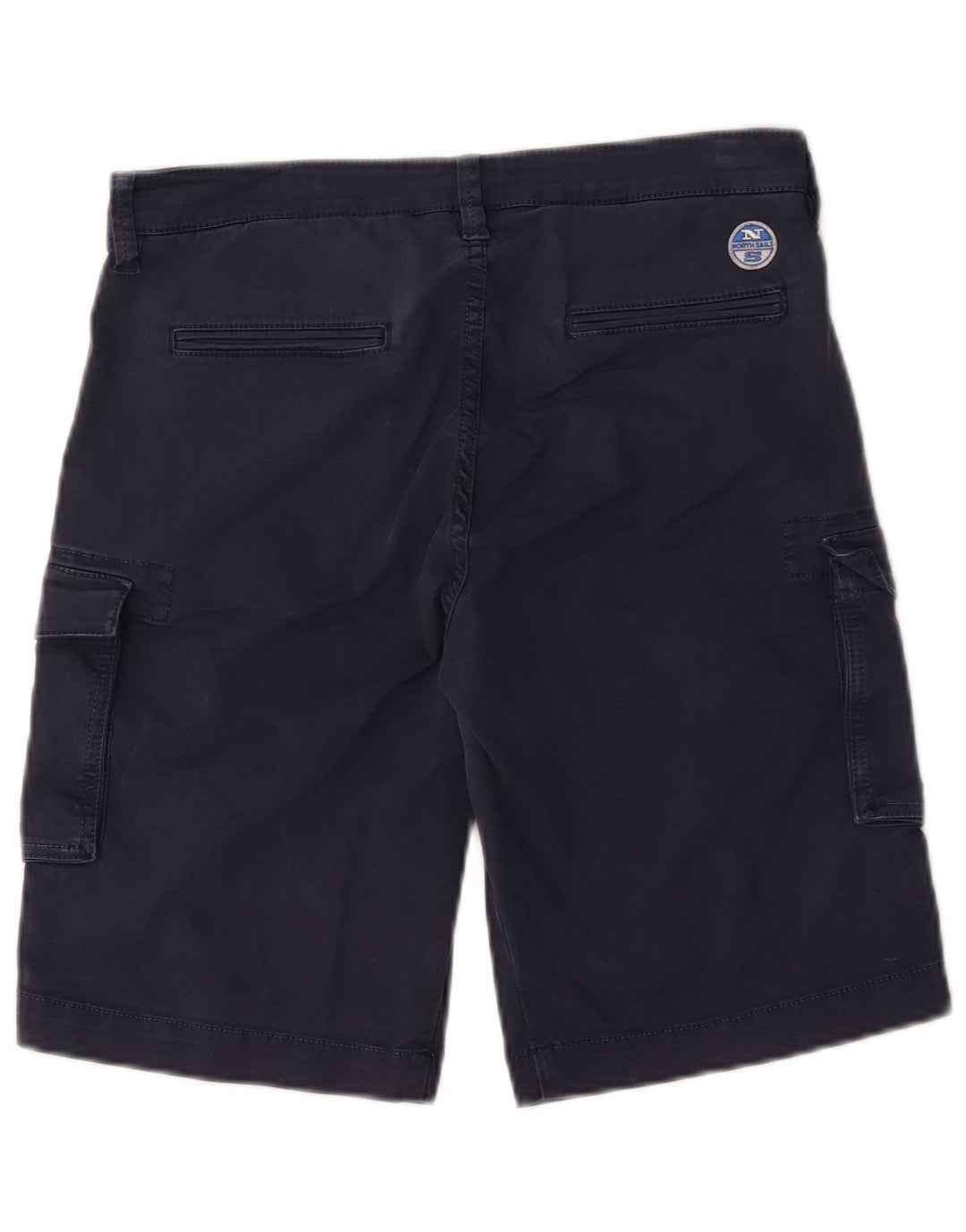 North Sails Damen Cargoshorts EU 42 Medium W28 Marineblaue Baumwolle