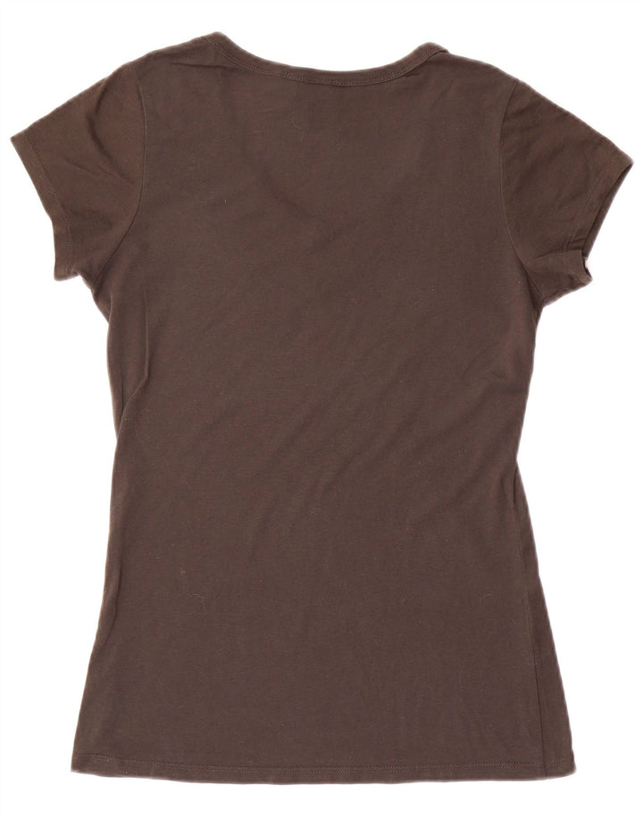 G-Star Womens T-Shirt Top UK 10 Small Grey