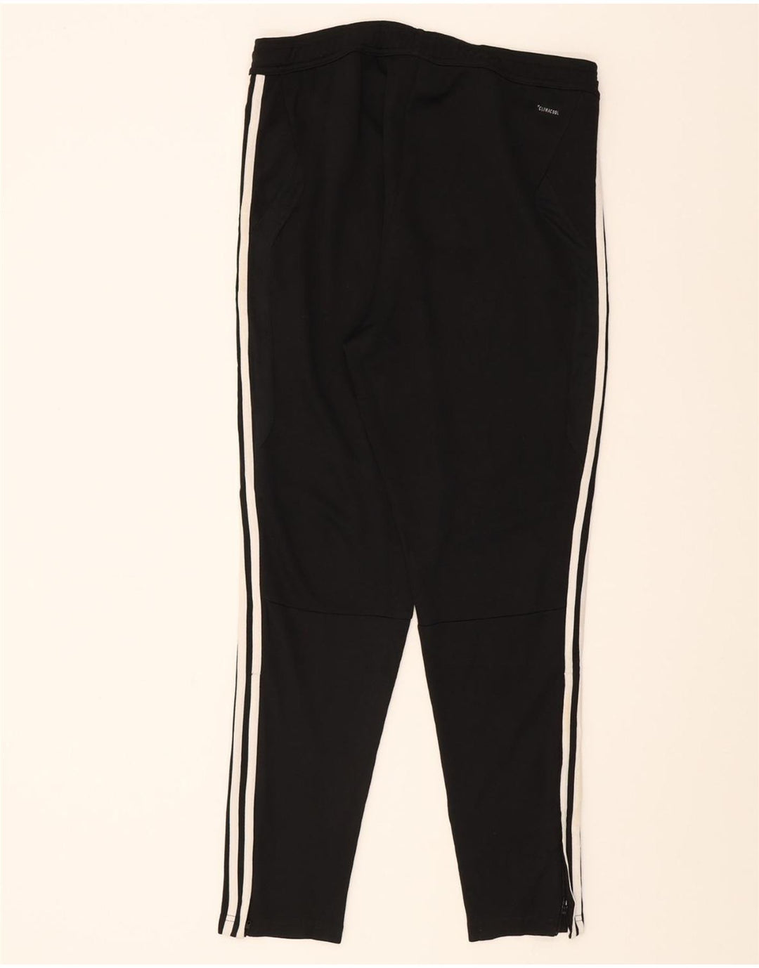 ADIDAS Mens Tracksuit Trousers Large  Black Polyester Vintage Adidas and Second-Hand Adidas from Messina Hembry 