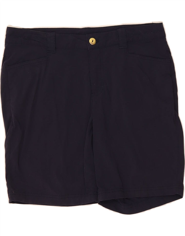 EDDIE BAUER Womens Casual Shorts US 8 Medium W30 Navy Blue Nylon Vintage Eddie Bauer and Second-Hand Eddie Bauer from Messina Hembry 