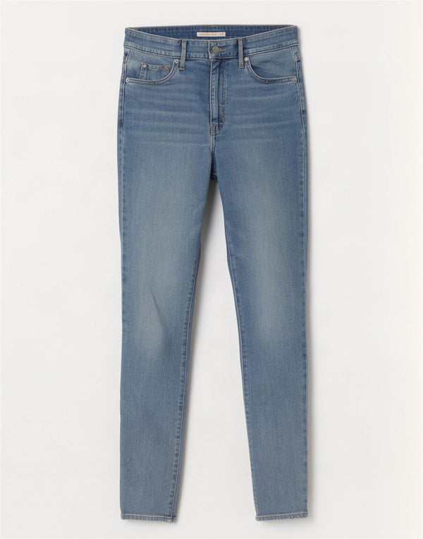 Levi's Vaqueros pitillo de cintura baja 721 para mujer W29 L30 Algodón azul