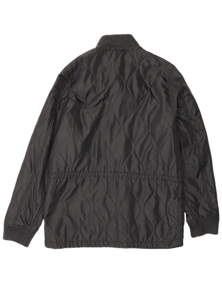 DIESEL Veste matelassée pour homme UK 38 Medium Noir Polyester