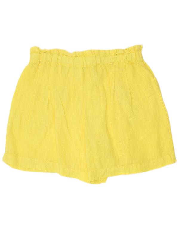 Zara Piger Casual Shorts 11-12 år W28 Gul