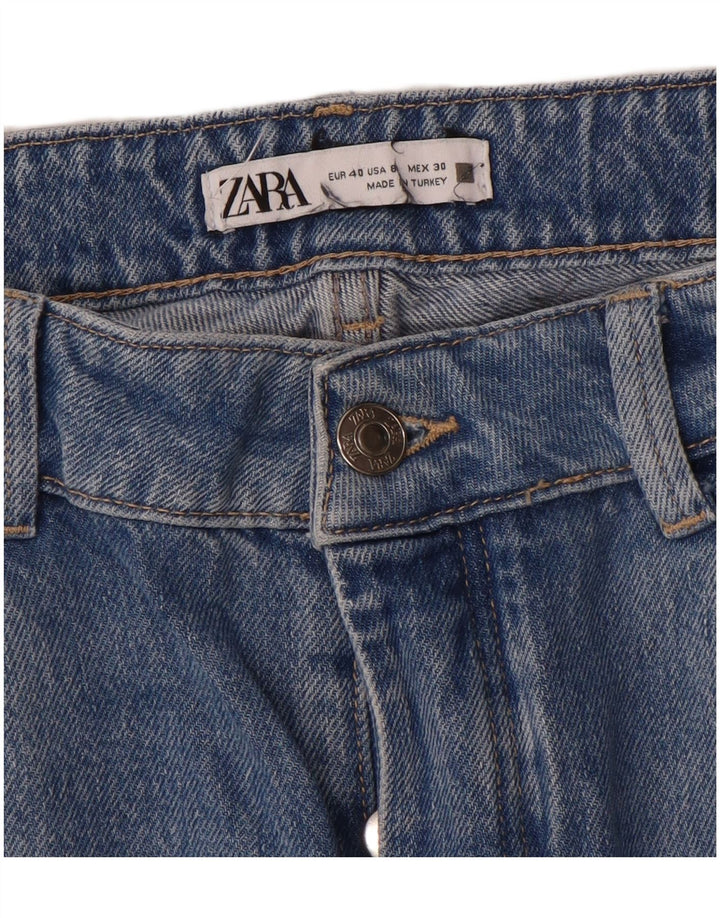 Zara Womens Straight Jeans EU 40 Medium W30 L32 Blue