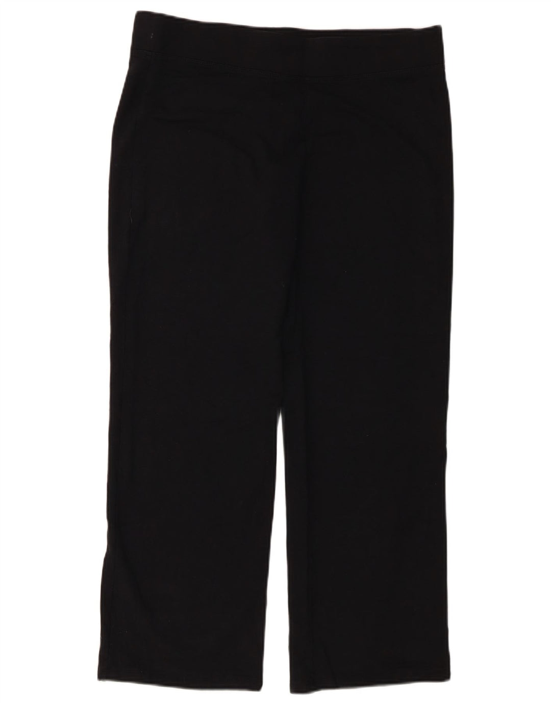 MARKS & SPENCER Womens Leggings UK 14 Large  Black Cotton