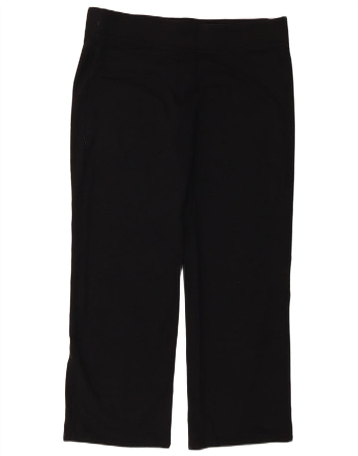 MARKS & SPENCER Womens Leggings UK 14 Large  Black Cotton