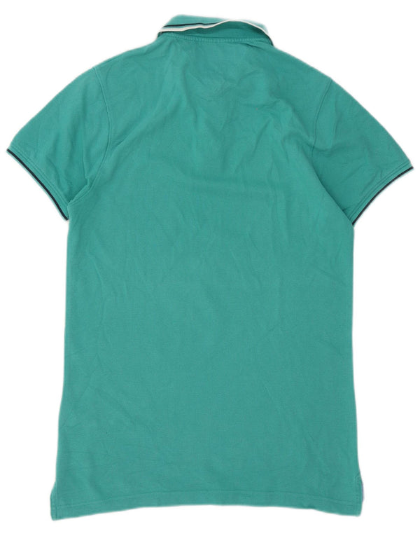 Tommy Hilfiger Ανδρικό πουκάμισο Polo Slim Fit Μικρό πράσινο βαμβακερό