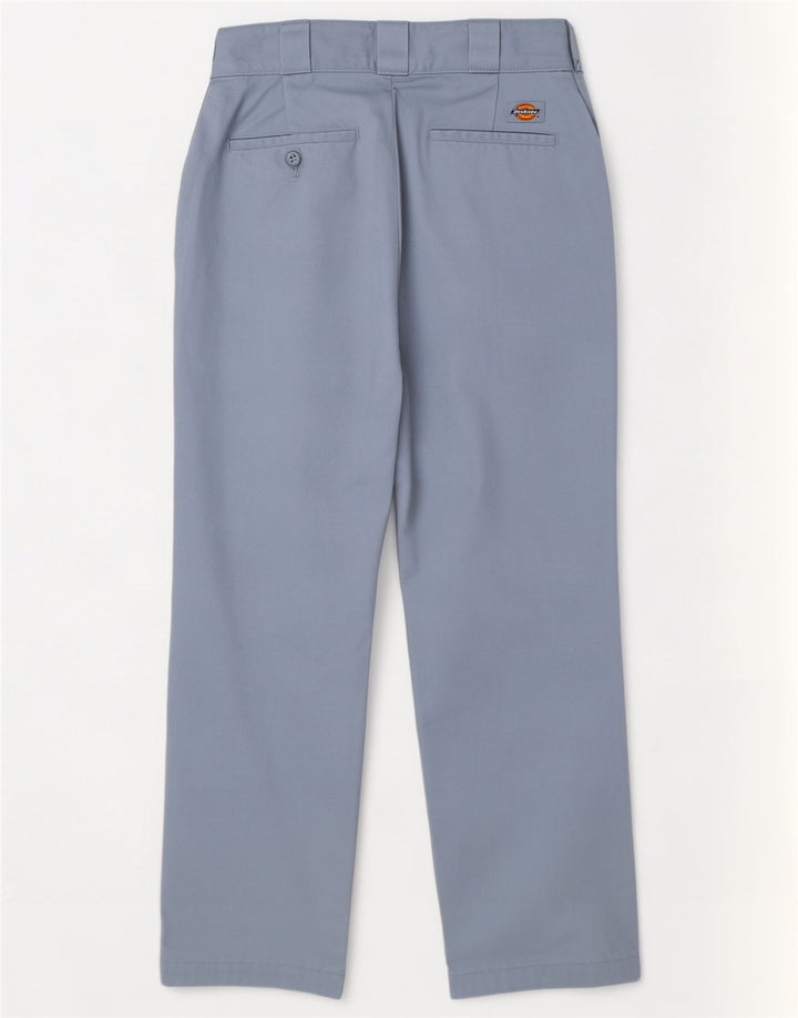 Pantaloni chino dritti da donna Dickies W26 L25 poliestere blu