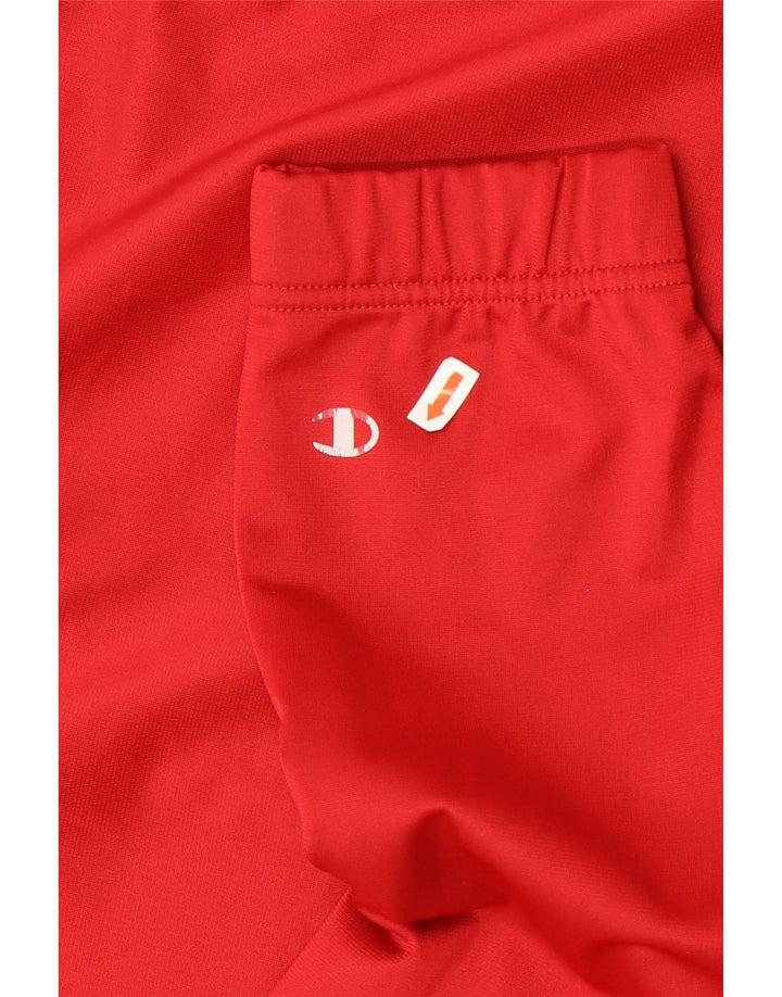 Champion Mens Tracksuit Top Jacket XL Red Polyester