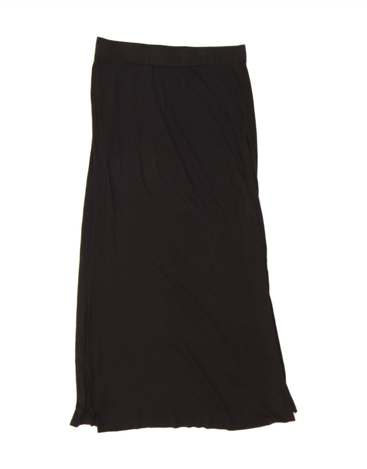 MOSSIMO Womens Maxi Skirt Large W32 Black Rayon Vintage Mossimo and Second-Hand Mossimo from Messina Hembry 