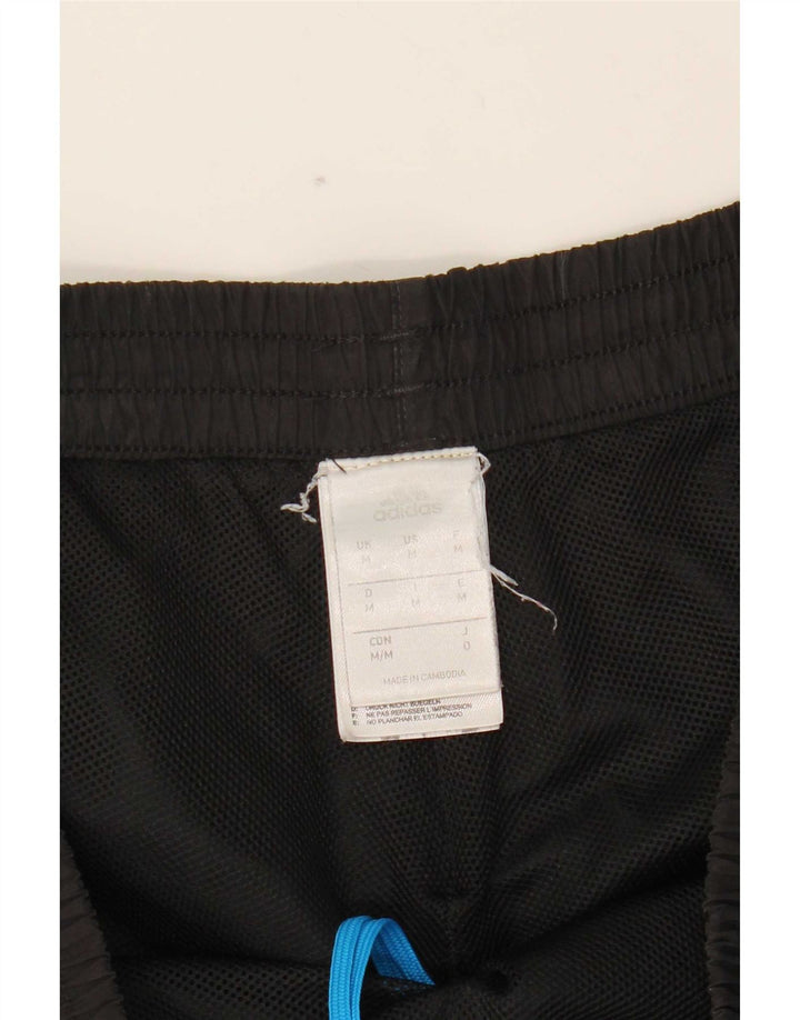 Adidas Herre Sportshorts Medium Sort Colourblock Polyester