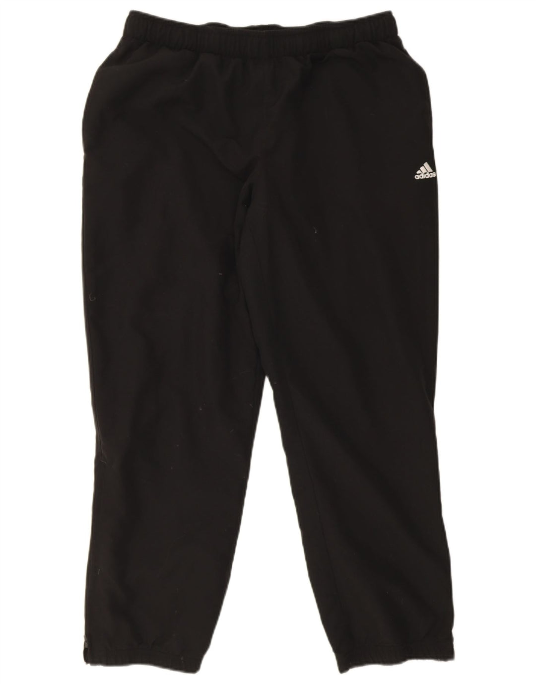 Adidas Mens Climalite Tracksuit Trousers Joggers Large  Black Polyester