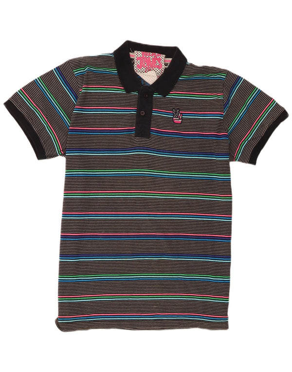 Męska koszulka polo Jack & Jones z krótkim rękawem XL, wielokolorowe paski