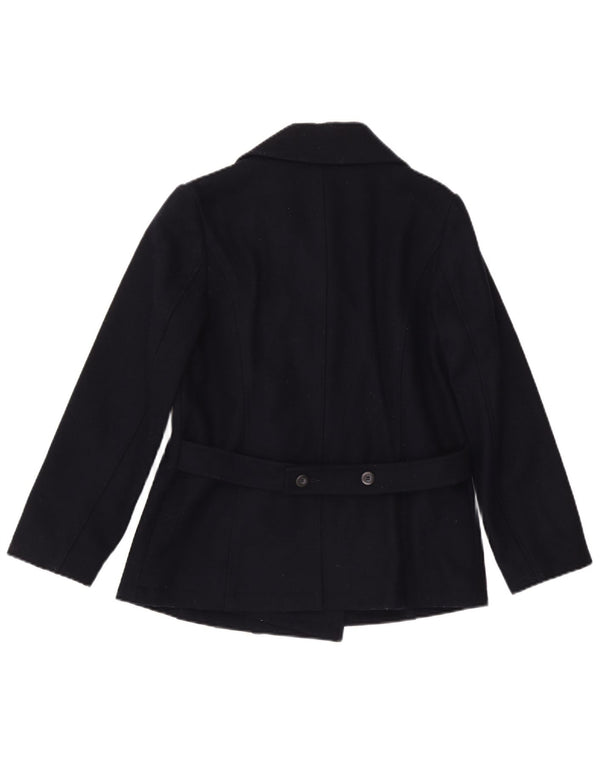 Ellesse Chaquetón para mujer UK 44 Grande Lana azul marino