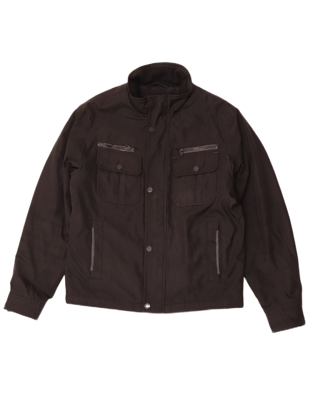 Michael Kors Herre Utility Jacket UK 38 Medium Sort Polyester