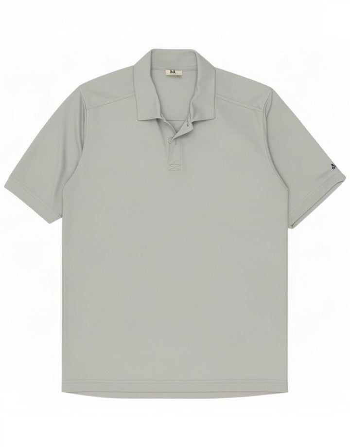 Adidas Mens Polo Shirt Medium Grey