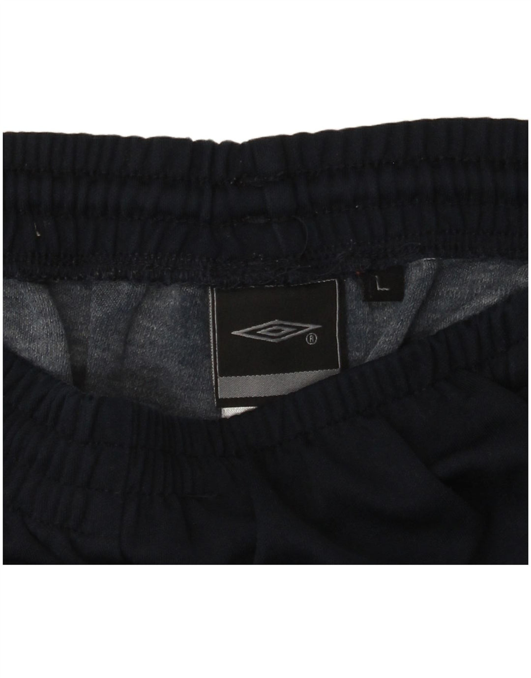 Umbro Mens Graphic Tracksuit Trousers Large Navy Blue