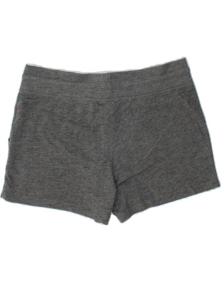 EDDIE BAUER Womens Sport Shorts UK 12 Medium  Grey Cotton Vintage Eddie Bauer and Second-Hand Eddie Bauer from Messina Hembry 