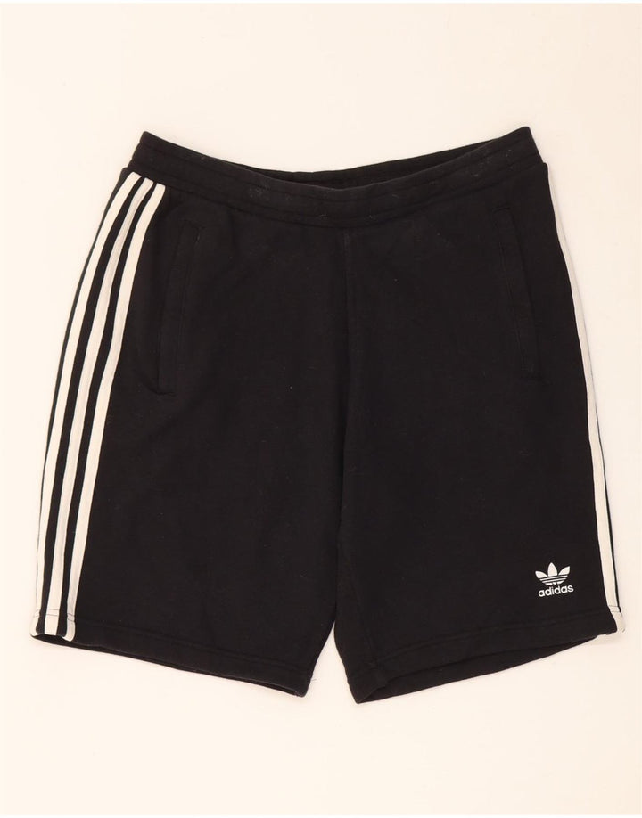 Adidas Herre Sportshorts Medium Sort Bomuld