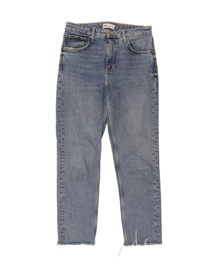 ZARA Womens Slim Jeans EU 38 Medium W28 L26 Blue Cotton Vintage Zara and Second-Hand Zara from Messina Hembry 