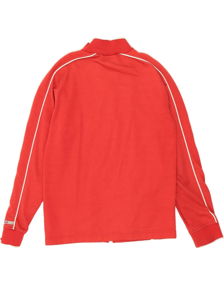 NIKE Mens Tracksuit Top Jacket UK 42/44 Medium Red Vintage Nike and Second-Hand Nike from Messina Hembry 