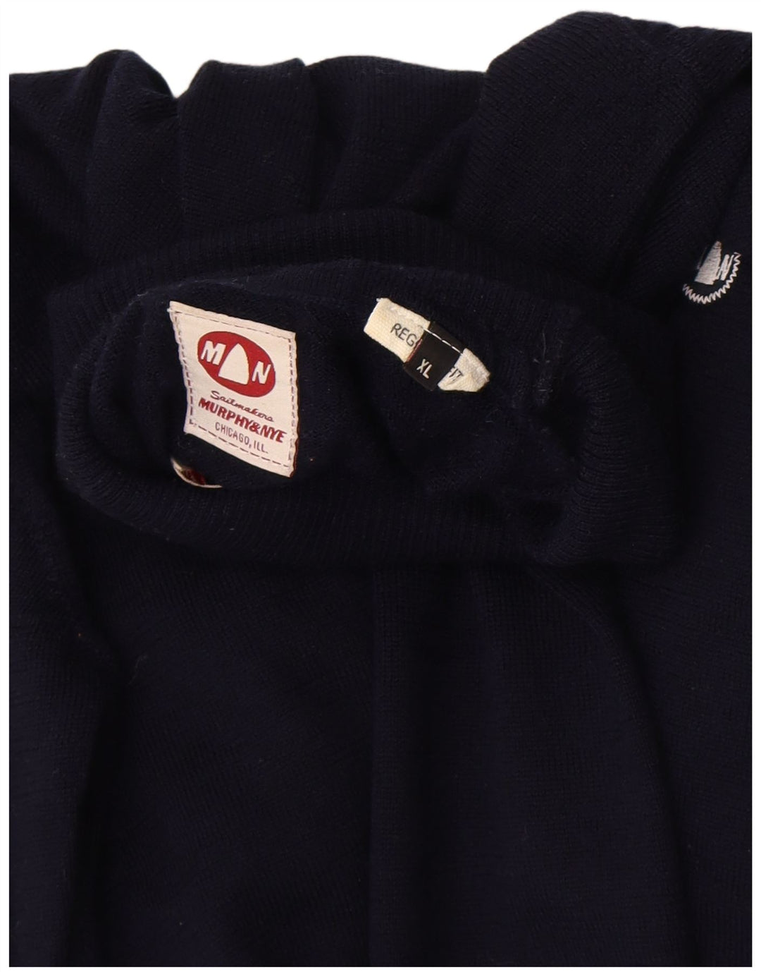 Murphy & Nye Dame Regular Fit Roll Neck Sweater XL Navy Blue
