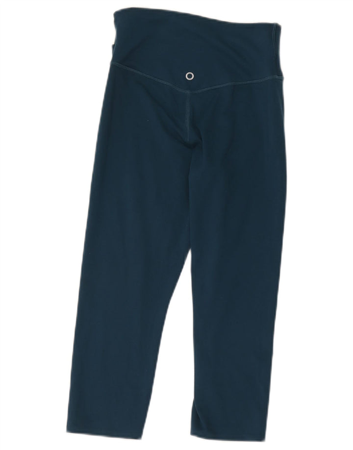 Marks & Spencer Γυναικεία κολάν Capri UK 10 Small Blue Polyester