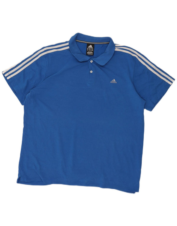 Adidas Mens Clima 365 Polo Shirt 2XL Blue