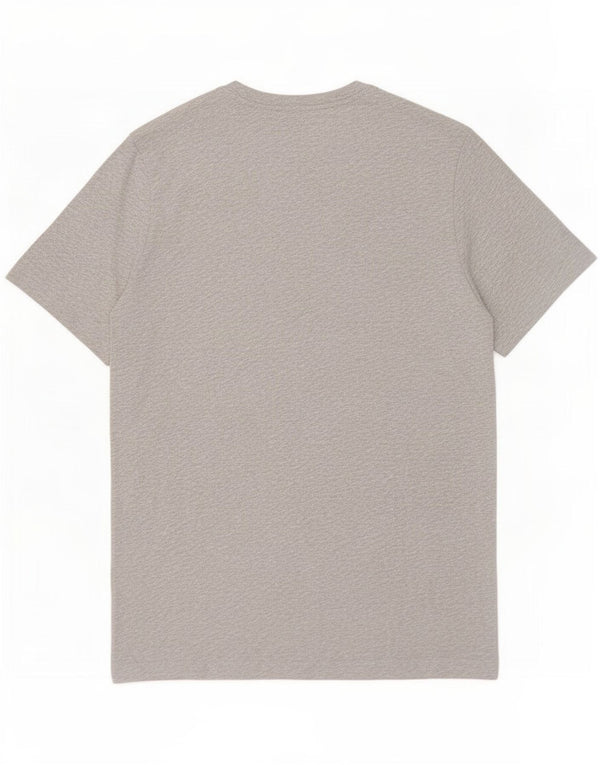 Nike T-Shirt Homme Gris Moyen Coton