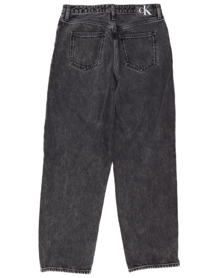 Calvin Klein Womens Straight Jeans W29 L31 Grey