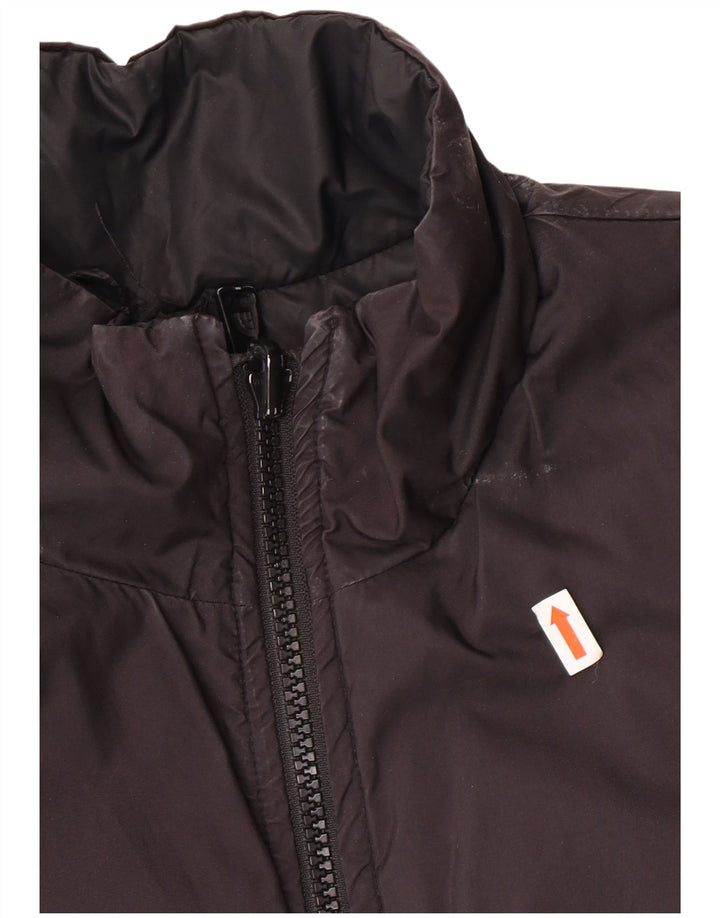 The North Face Womens Reversible Padded Coat UK 12 Medium Black Nylon