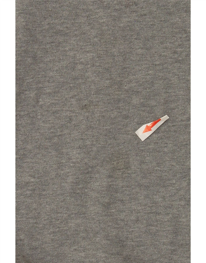 Marks & Spencer Mens Sweatshirt Jumper Medium Grey Flecked Cotton