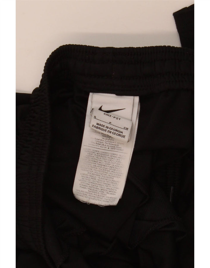 Nike Mens Dri Fit Tracksuit Trousers Small Black Polyester
