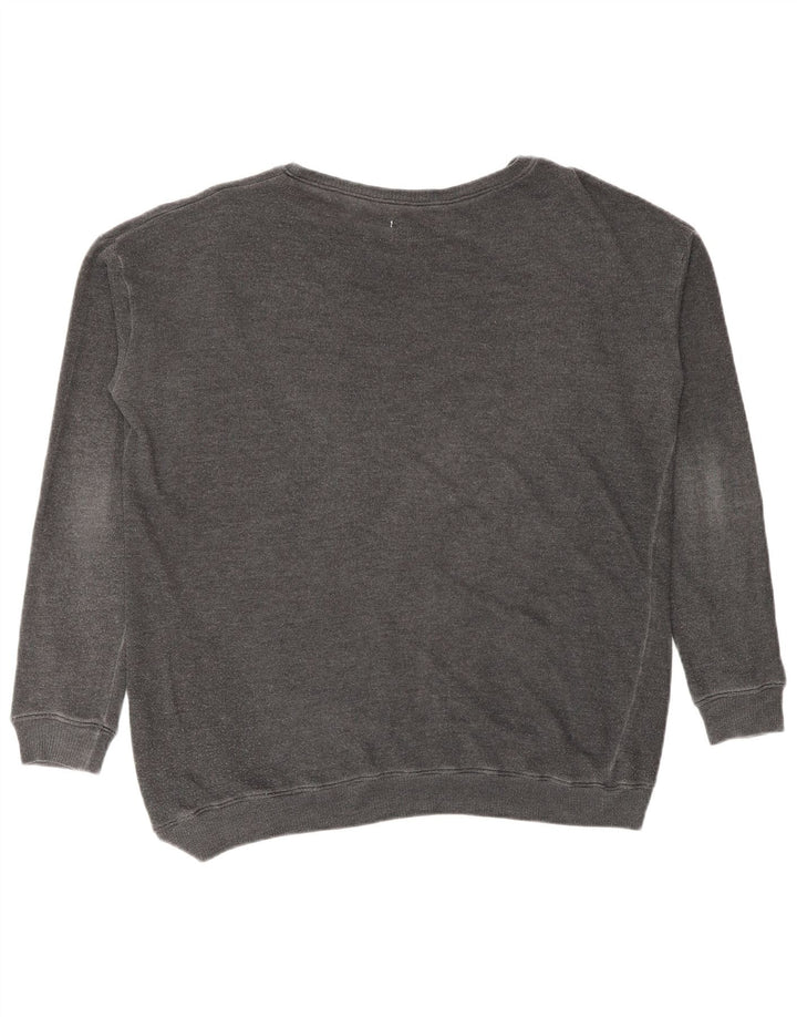 Zara Womens Trafaluc Sweatshirt Jumper UK 14 Medium Grey