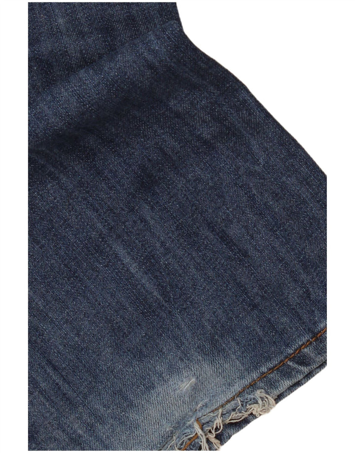 Jeans dritti da uomo vestibilità regolare Fcuk W36 L34 Blu