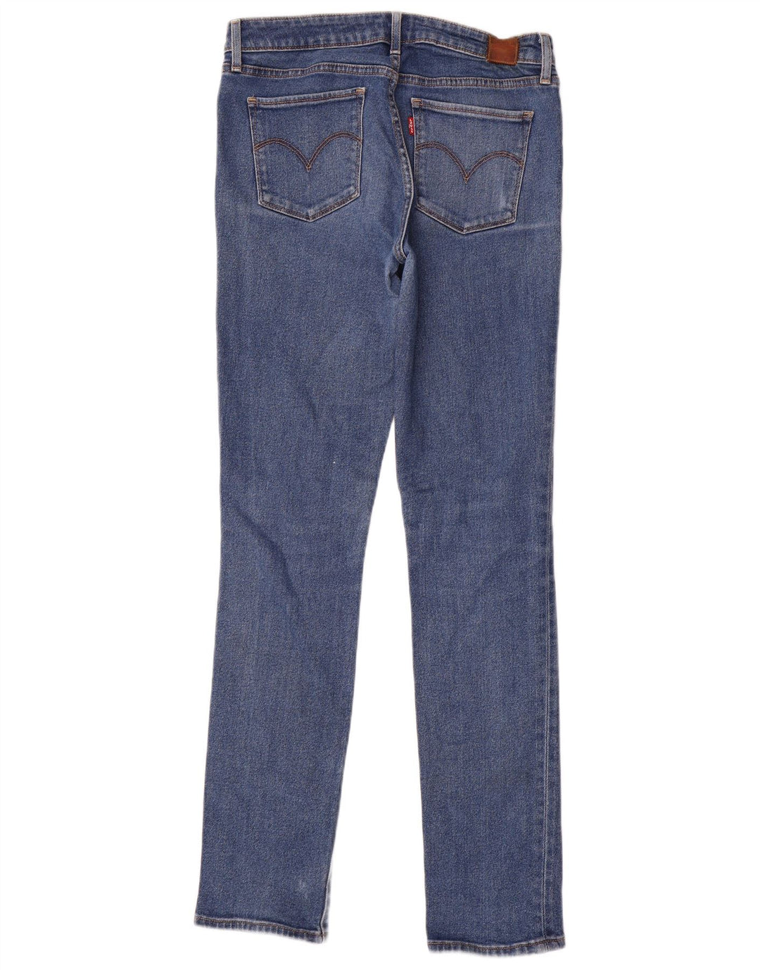 Levi's Dame 712 Slim Jeans W29 L32 Blå Bomuld
