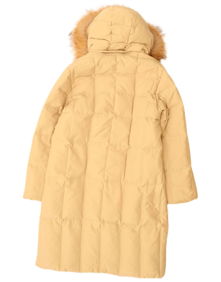 Piumino con cappuccio da donna BRUGI IT 44 Poliestere beige medio