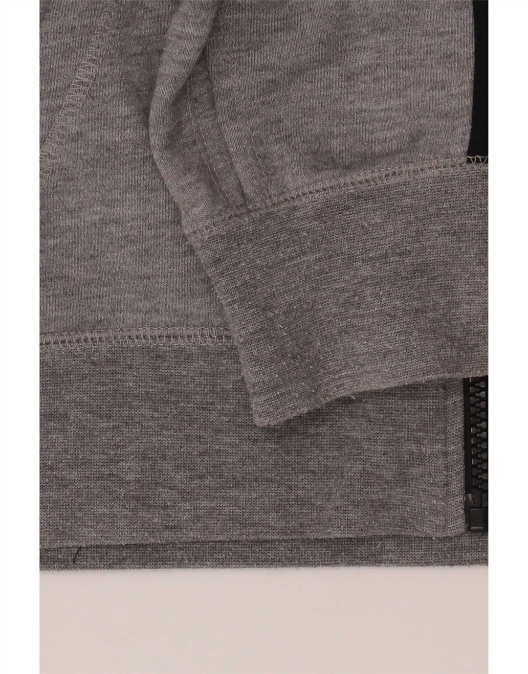 Adidas Mens Climalite Zip Hoodie Sweater Small Grey Flecked Polyester