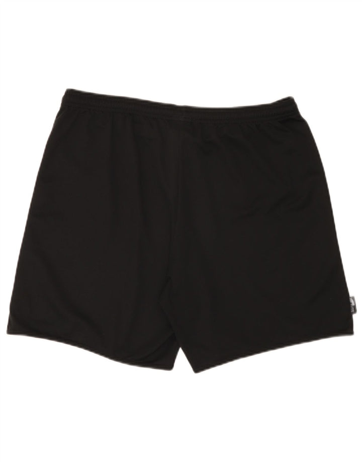 Pantaloncini sportivi Adidas Climalite da uomo medio poliestere nero