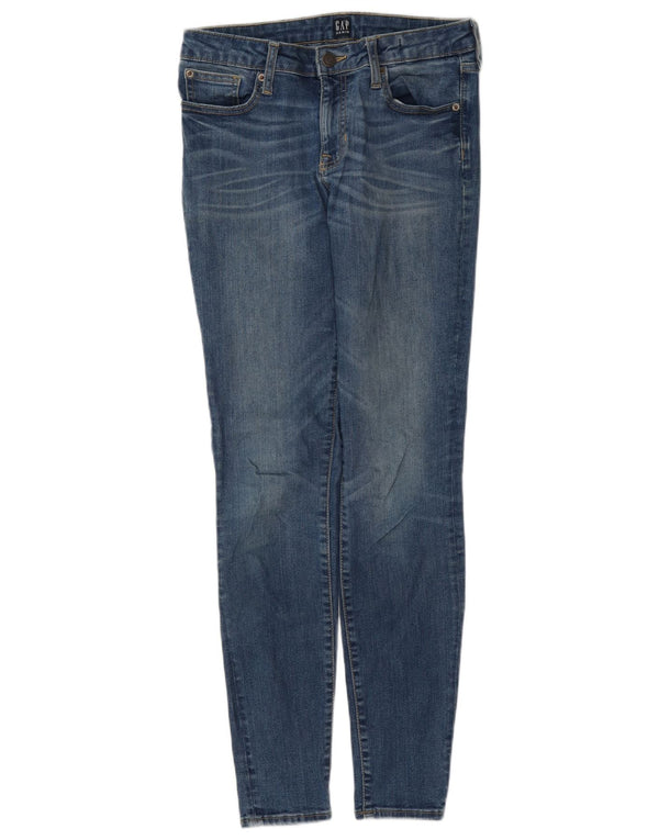 Gap Womens Skinny Jeans W28 L30 Blue Cotton