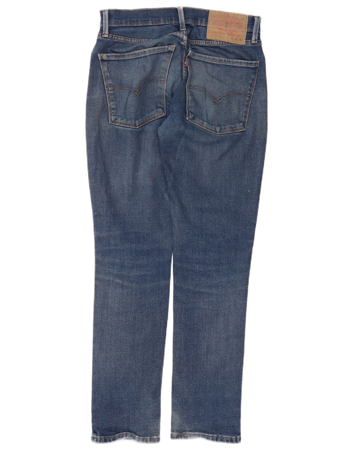 LEVI'S Mens 511 Slim Jeans W30 L32 Blue Cotton