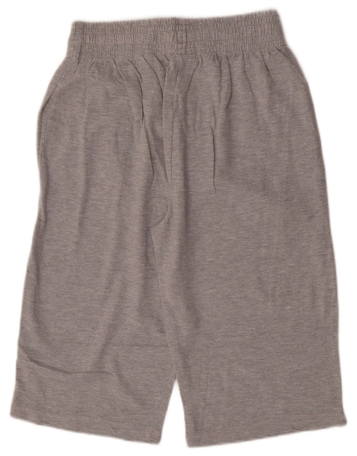 Uncle Sam Herre grafiske Bermuda sportsshorts Medium grå bomuld